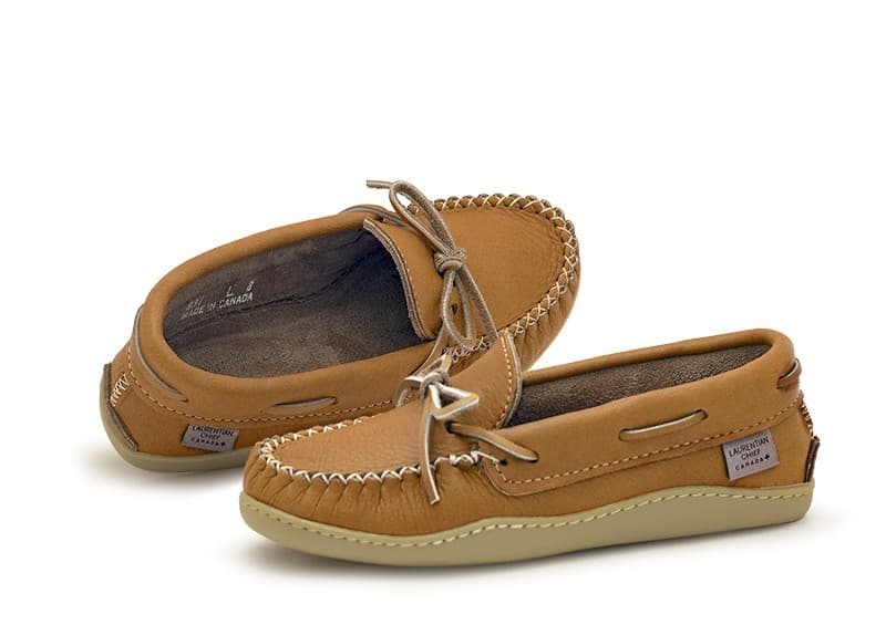 Mocassins, Collet Kabir, Semelle Caoutchouc Naturelle
