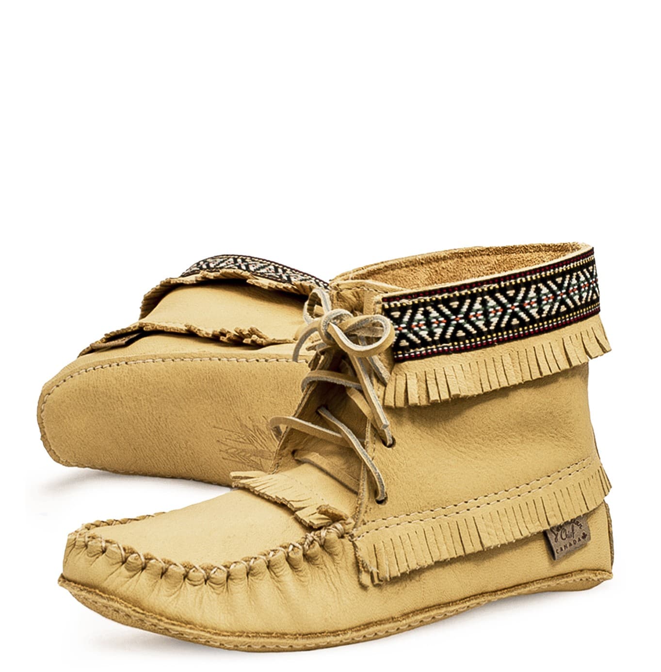 Concho Semelle Double en Cuir