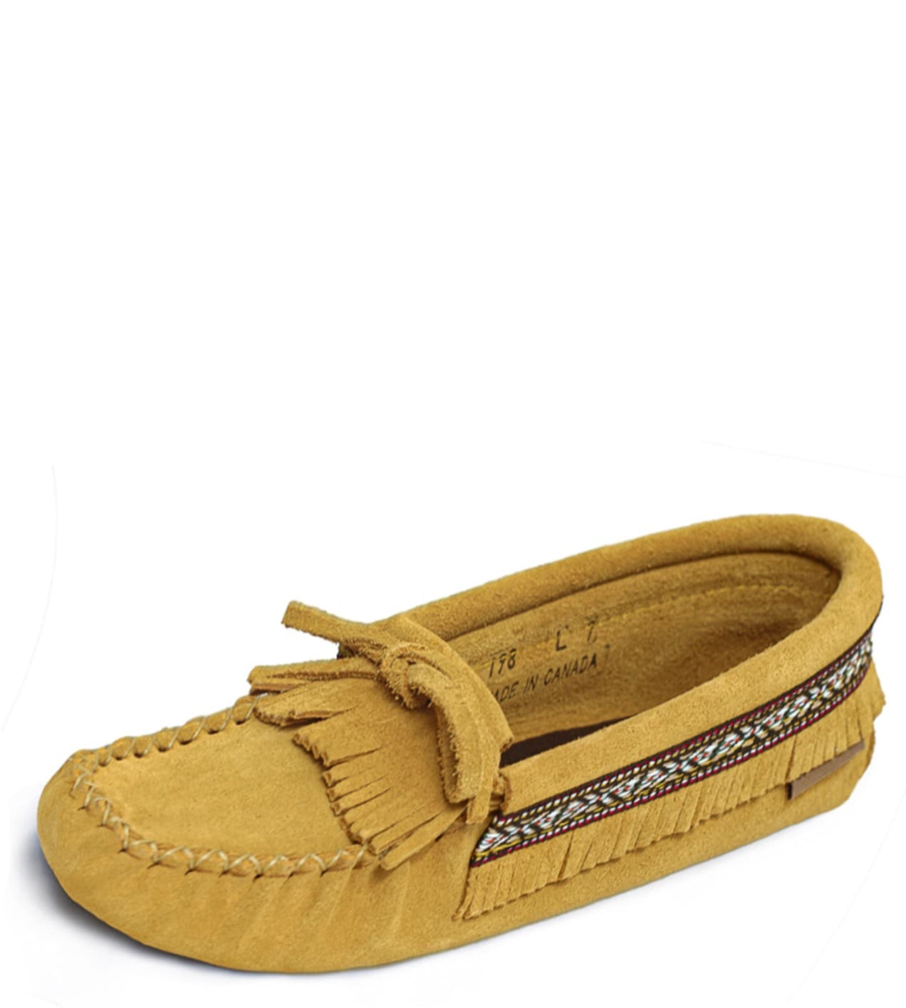 Mocassins, Frange & Palette, Broderie Décorative no 1