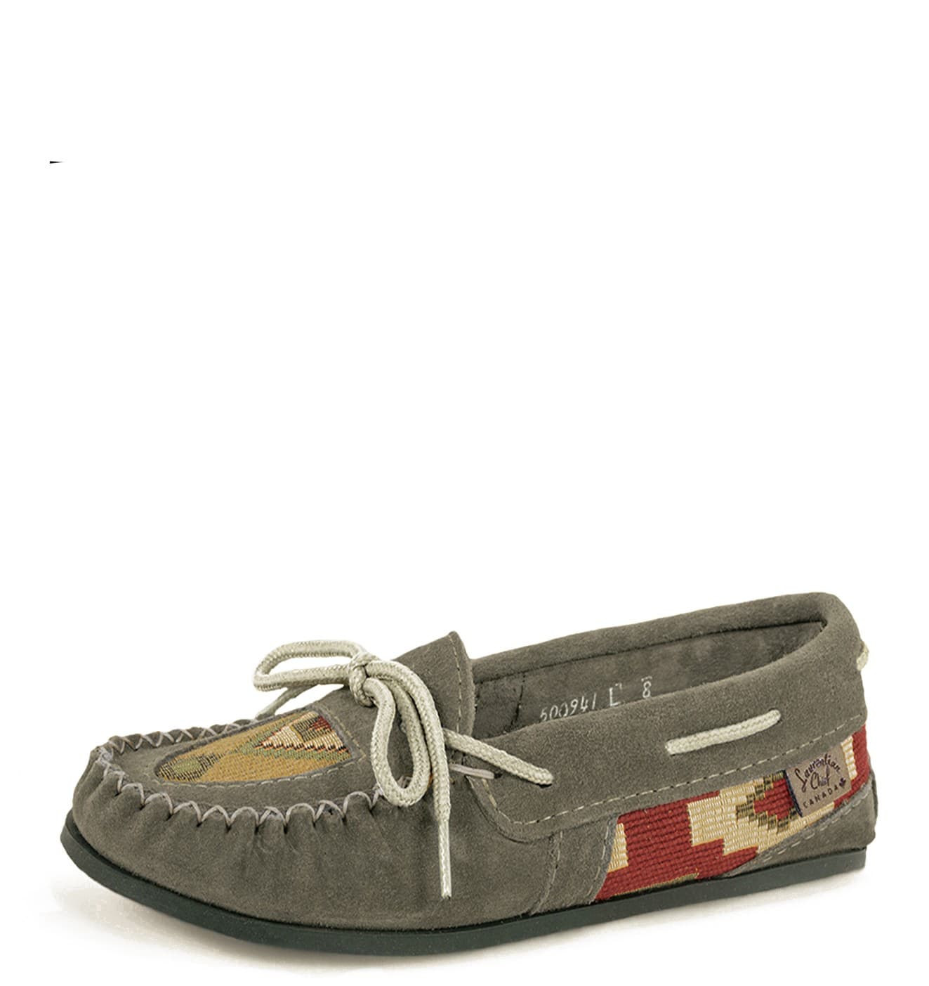 Mocassins Appliqué d'empeigne et dessus, Crepex Noir