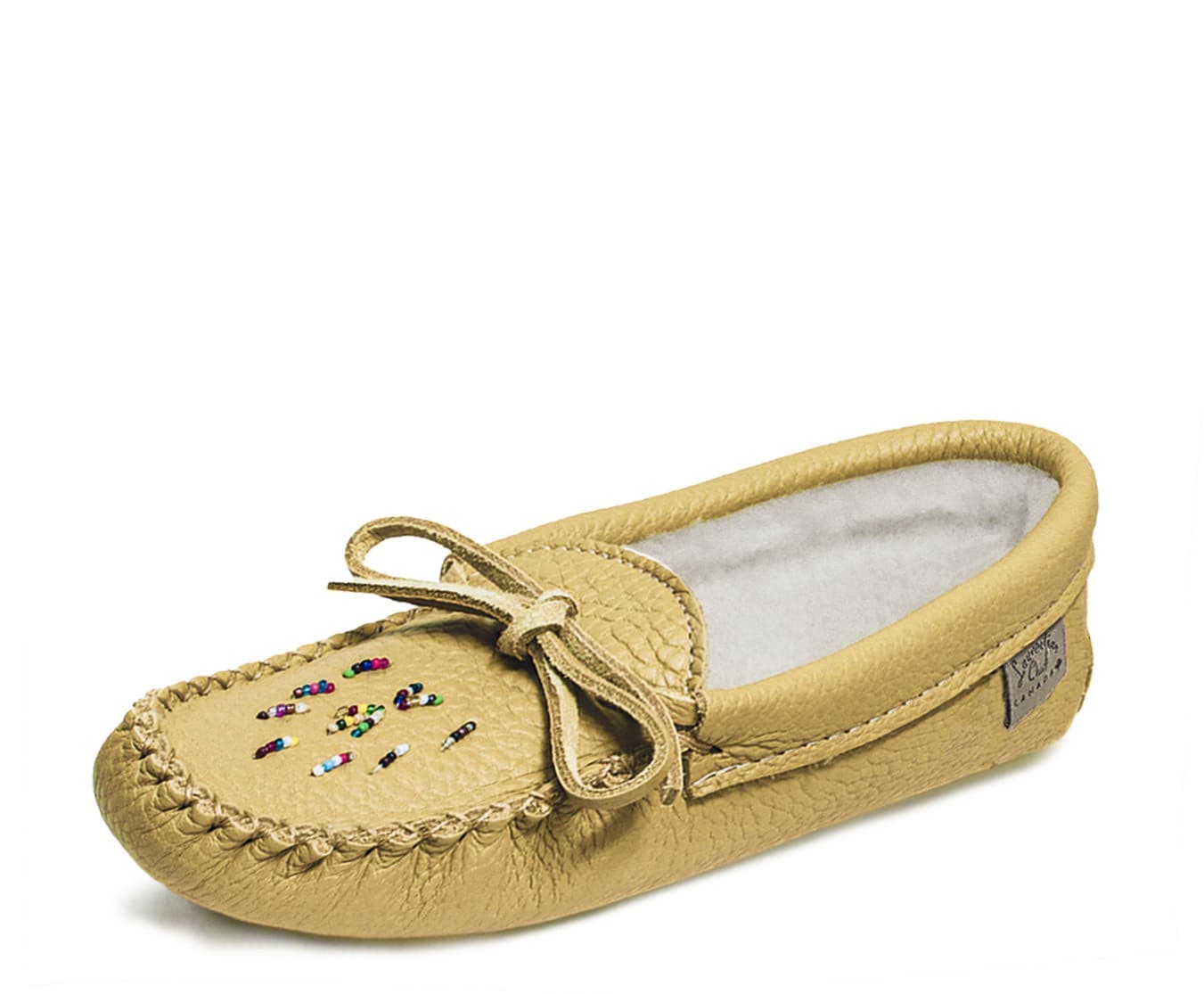 Mocassins, Orlon, Perlé