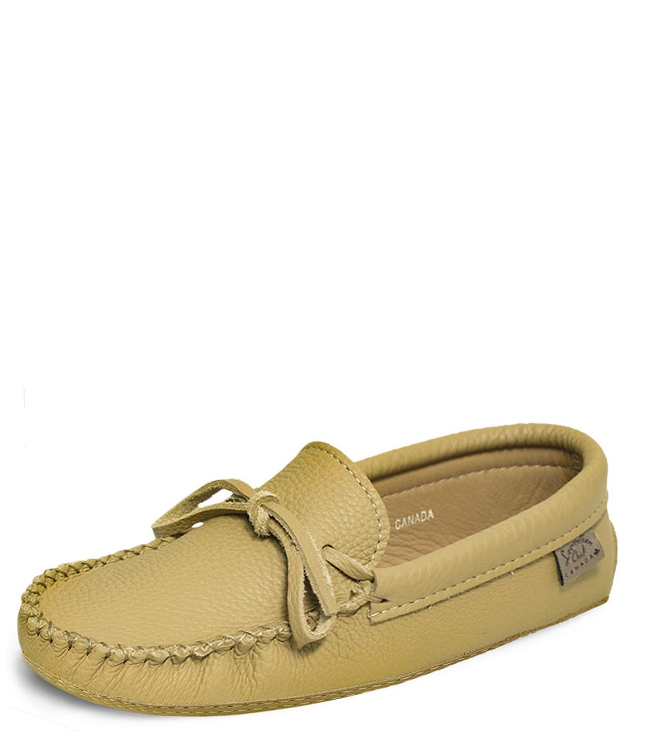 Mocassins, Doublé Cuir, Semelle Double Fait de Cuir Durable