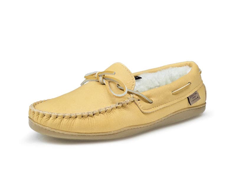 Mocassins, Collet Kabir Mouton Semelle K Naturelle