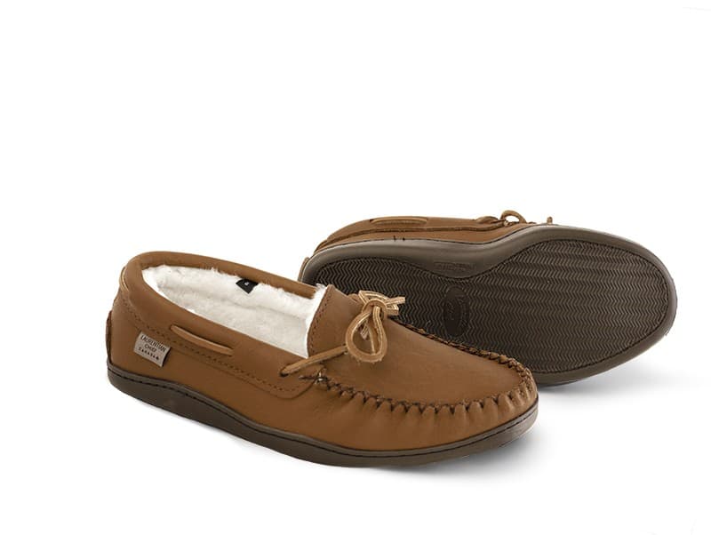 Mocassins, Collet Kabir Mouton Semelle K Naturelle